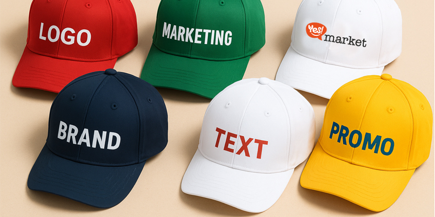 Crea cappellini personalizzati con logo: ideali per team, fiere e merchandising Crea cappellini personalizzati con logo: ideali per team, fiere e merchandising