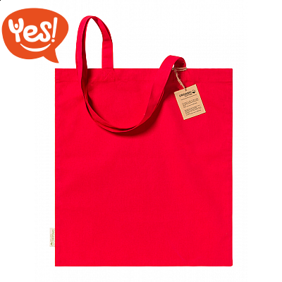 Borsa shopper in cotone organico