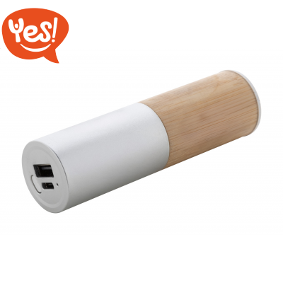 Power bank tascabile in alluminio riciclato