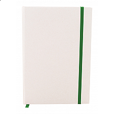 Quaderno a righe in materiale riciclato