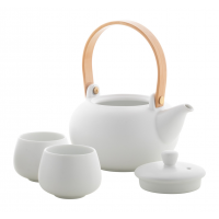 Set da té con teiera e tazze