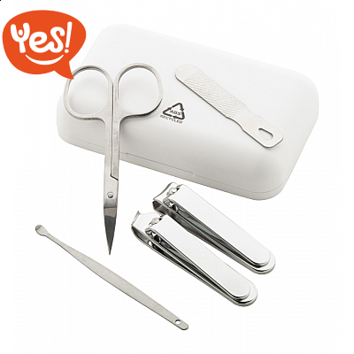 Set manicure in plastica riciclata