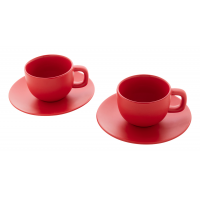 Set tazze cappuccino con piattini