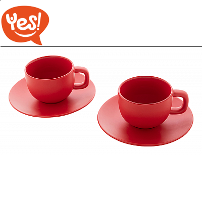 Set tazze cappuccino con piattini