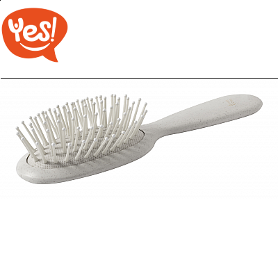 Spazzola per capelli in materiale riciclabile