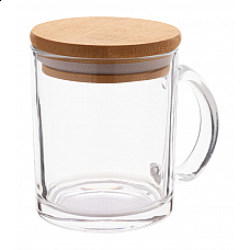 Tazza in vetro riciclato in confezione regalo
