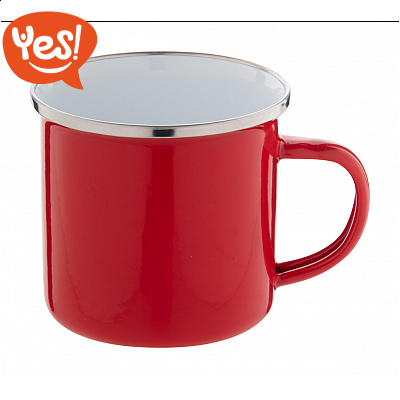 Tazza mug infrangibile in metallo