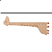 Righello in legno