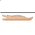 Righello in legno