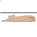 Righello in legno