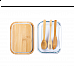 Contenitore portapranzo con posate
