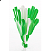 Battimano in plastica riciclata