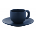 Set due tazzine da caffè con piattini