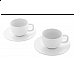 Set tazze cappuccino con piattini