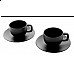 Set tazze cappuccino con piattini