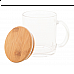 Tazza in vetro riciclato in confezione regalo