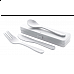 Set posate riutilizzabili