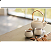 Set da té con teiera e tazze