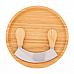 Set cucina tagliere e mezzaluna