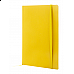 Quaderno a righe con copertina in pelle riciclata