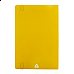 Quaderno a righe con copertina in pelle riciclata