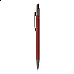 Penna a scatto in alluminio riciclato gommato
