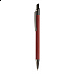 Penna a scatto in alluminio riciclato gommato
