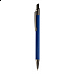 Penna a scatto in alluminio riciclato gommato