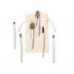 Set pennelli da trucco ecologici