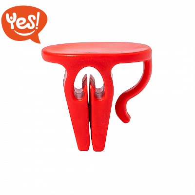 10 Clip Portabicchieri TAP - Ganci Per Bicchieri Da Attaccare Ai Piatti, Ideali Per Feste E Eventi, Colore Bianco - Foto 14