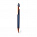 Penna a sfera in alluminio e rame con touchscreen