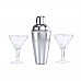 Set da cocktail con shaker in confezione regalo