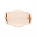Borsa mare o shopper in cotone con zip
