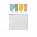 Set beauty da viaggio con flaconi portacosmetici