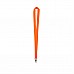 Lanyard fluorescente con moschettone