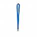 Lanyard fluorescente con moschettone