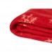 Coperta con decorazioni natalizie