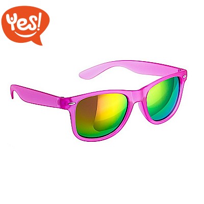 X-Loop Occhiali Da Sole Da Baseball Uomo: Modello Opaco Con Montatura Colorata, Protezione UV400, Lenti 63 Mm, Colore Arancione