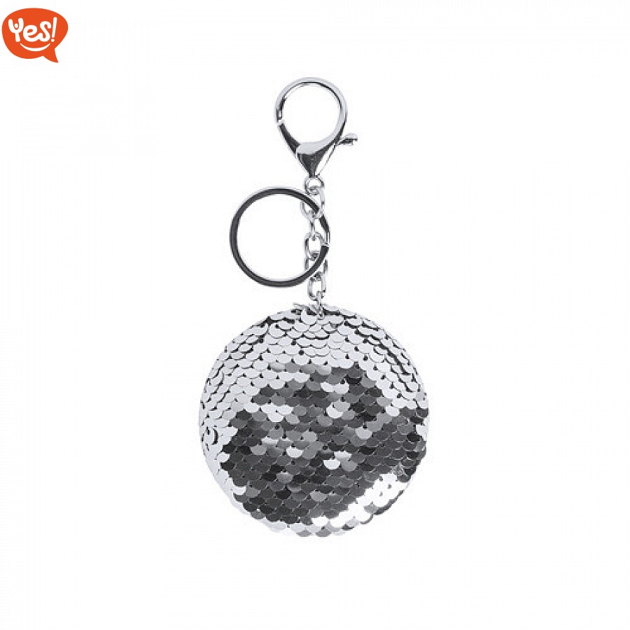 24 portachiavi colorati con paillettes, per ragazze, feste, regali, con paillettes reversibili, per bambini, adulti, bomboniere, accessori per zaino