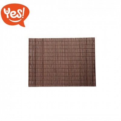 Set 6 Tovagliette Aofmee PVC Oro Bambù 30x45 cm Lavabili Antiscivolo