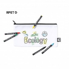 Astuccio portapenne ecologico da colorare