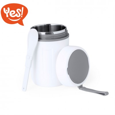 Barattolo portapranzo in acciaio inox da 600 ml