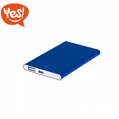 Batteria powerbank in alluminio riciclato