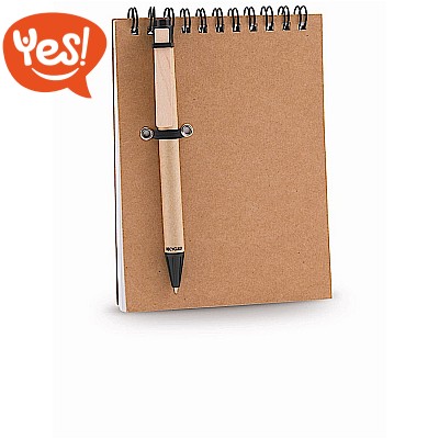 Block Notes Ecologico con penna