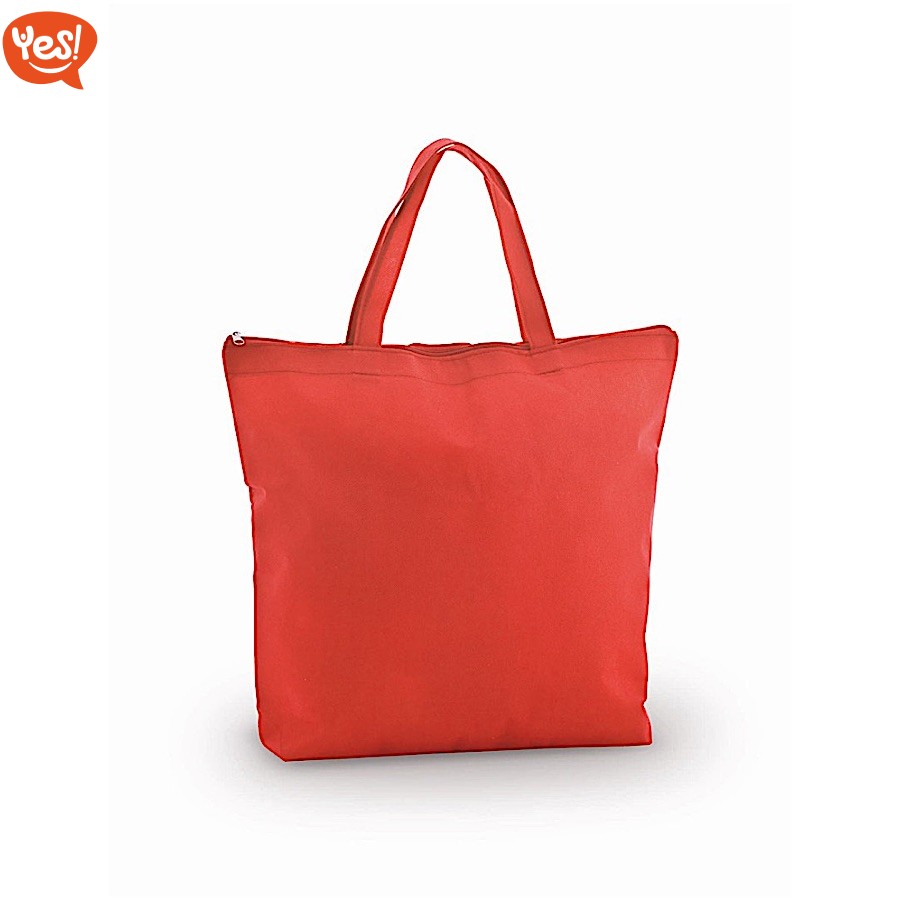 Borsa in TNT con chiusura a zip | Logo Personalizzato | Da 1,17€