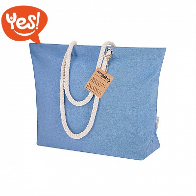 Borsa mare con manici in corda