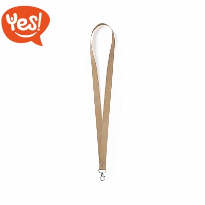 Lanyard ecologico in cartone riciclato