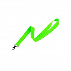 Lanyard fluorescente con moschettone