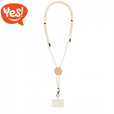 Lanyard in cotone per smartphone