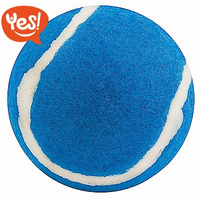 Pallina da gioco per cani bicolore